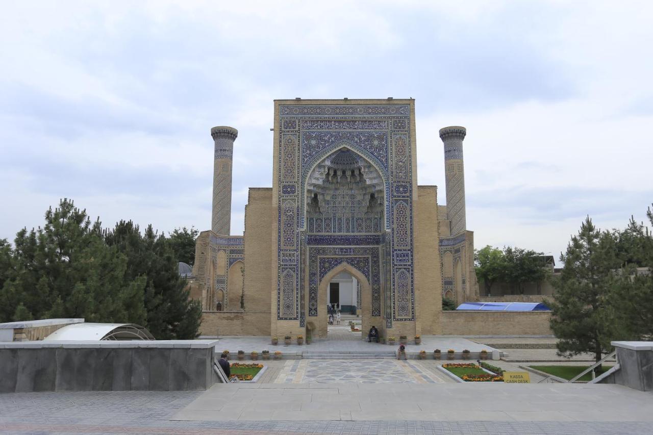 Hotel Dilnura Samarkand Buitenkant foto