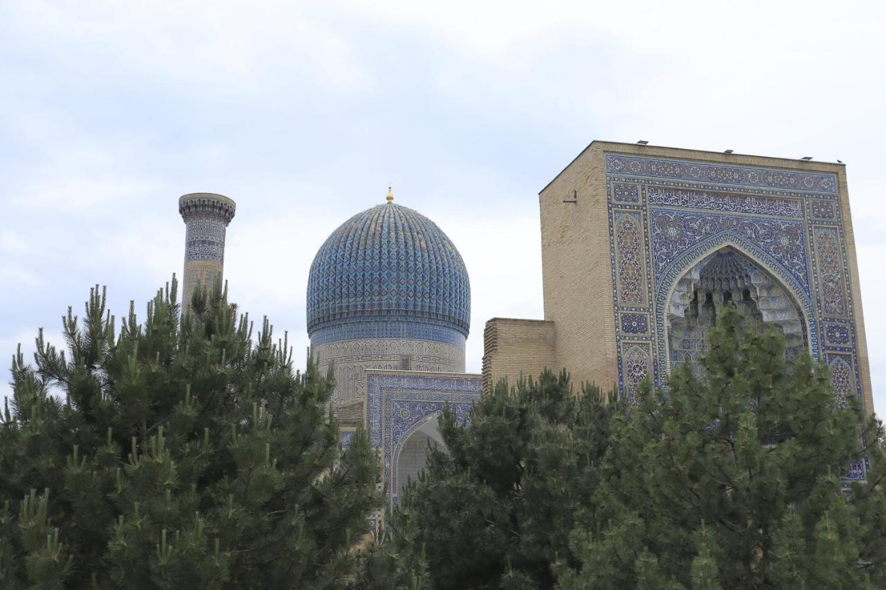 Hotel Dilnura Samarkand Buitenkant foto