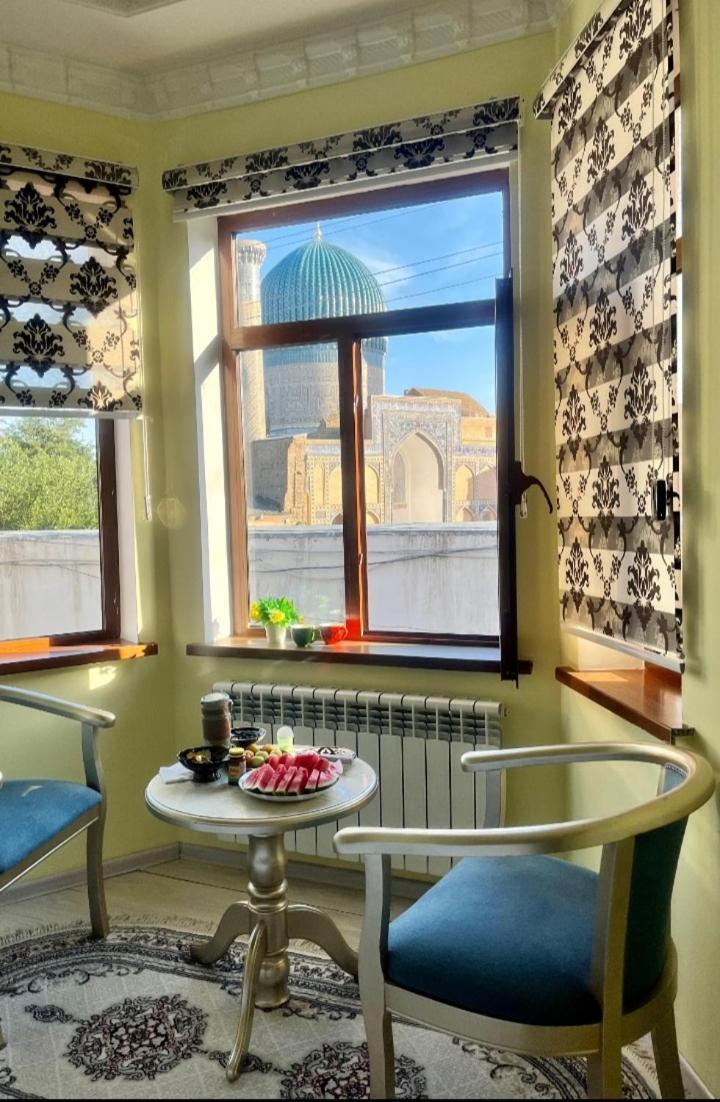 Hotel Dilnura Samarkand Buitenkant foto