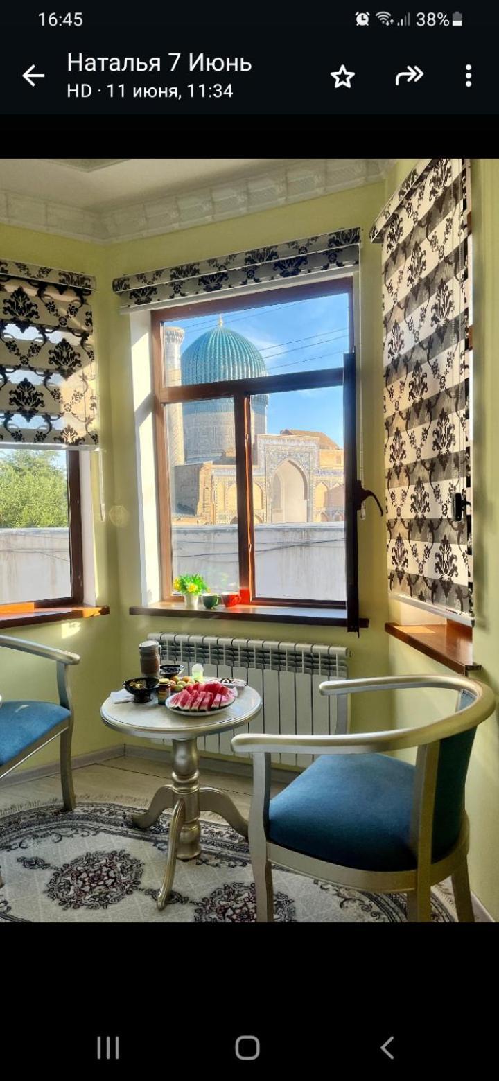 Hotel Dilnura Samarkand Buitenkant foto